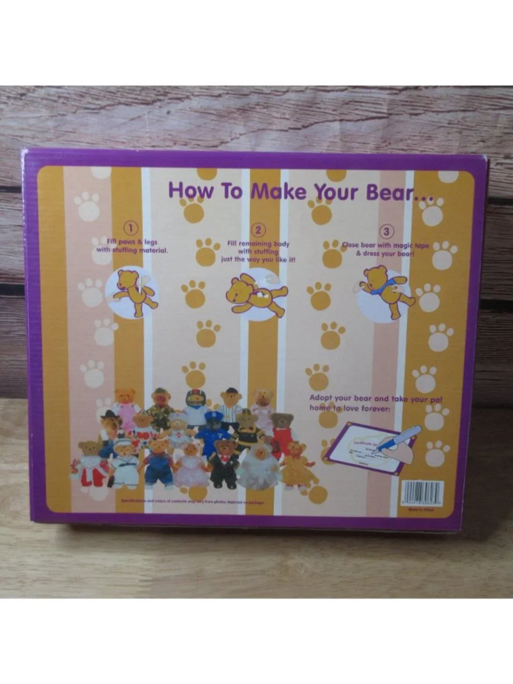 Make Your Lovely Bear Kit - Everything to make 8